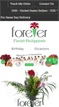 Mobile Screenshot of forever-florist-philippines.com